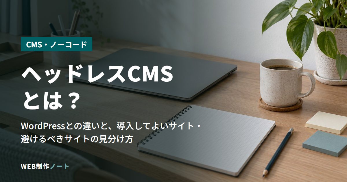 ヘッドレスCMSとは？
