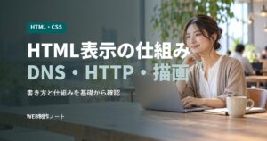 HTML表示の仕組みDNS・HTTP・描画